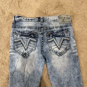 Affliction Light Blue Jeans